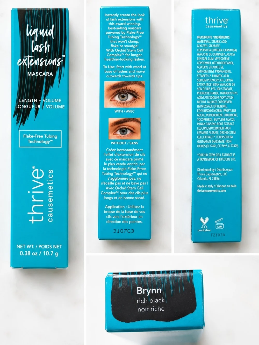 Thrive Causemetics Liquid Lash Extensions Mascara - Black